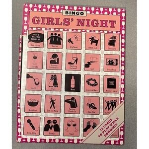 Girls Night Bingo 2-12 players 12 Cards 21 up Men Women Adults Party Game